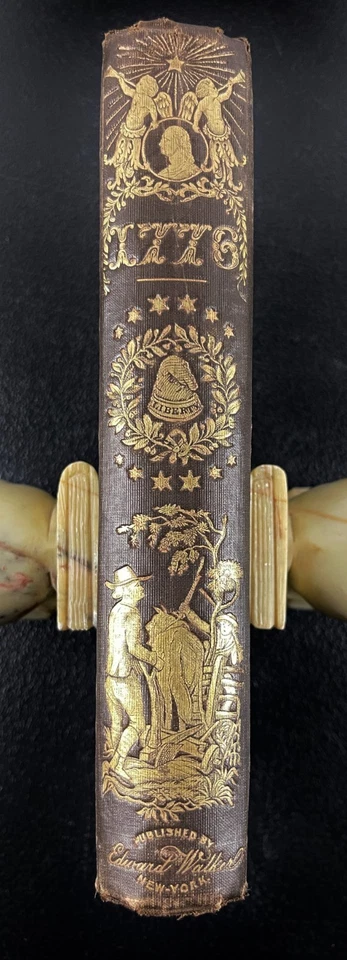 1776 The War of Independence, American Revolution, 1852 2nd, Lossing, Decorative Foto 1 de 4