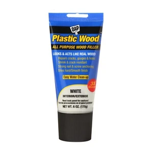 Relleno de madera de látex multiusos DAP, blanco, 6 OZ - el embalaje puede variar - Imagen 1 de 6