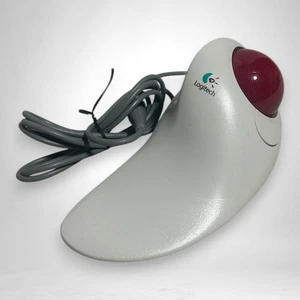 Logitech TrackMan Marble FX T-CJ12 PS/2 kabelgebundene 804251-0000 ergonomische Maus - Bild 1 von 6