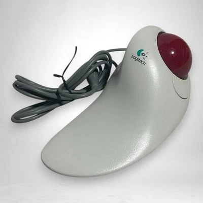 Logitech TrackMan Marble FX T-CJ12 PS/2 kabelgebundene 804251-0000 ergonomische Maus - Bild 1 von 4