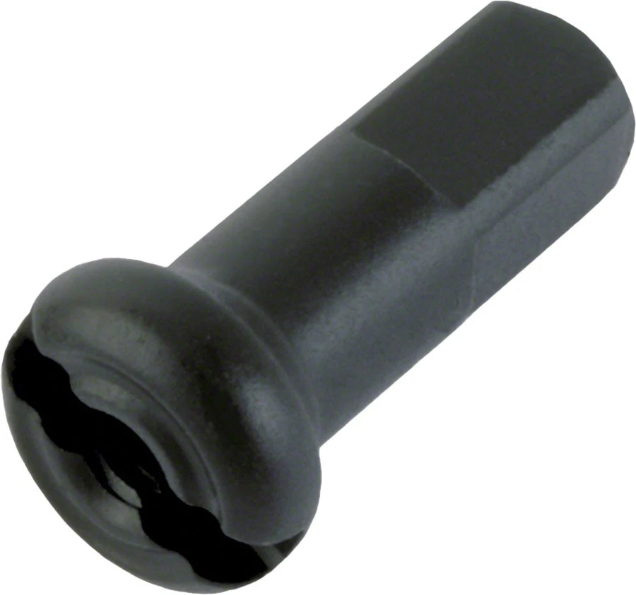 DT Swiss Standard Spoke Nipples - Brass, 1.8 x 12mm, Black, Box of 100 - Image 1 of 1