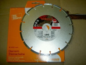 RHODIUS LD40 9 ZOLL PRO DIAMANT SCHÖNE QUALITÄT BRANDNEU - Bild 1 von 1