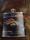 NFL- Denver Broncos Stainless Steel Hip Flask, 6 oz.