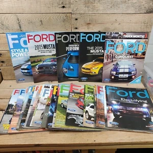 HUGE 25 Magazine Lot My Ford Magazine Mustang Ford GT Expedition Taurus Shelby - Picture 1 of 6