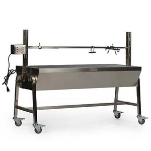 Ash & Ember 13W Stainless Steel Rotisserie Grill, Rated 85 LB for Medium Game - Picture 1 of 11