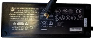 AC Adapter LI SHIN 0226B24160 - AC/DC ADAPTER 24V 6.67A 100-240VAC A30544101862 - Bild 1 von 3