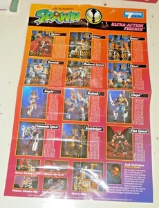 Vintage Todd Toys Spawn Ultra-Action Figures Flyer - Picture 1 of 2