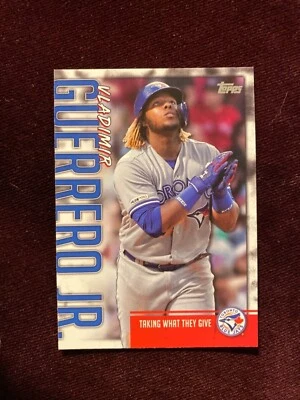 2020 Topps Player Highlights #VGJ-16 Blue Jays Vladimir Guerrero Jr. Card - Image 1 of 2