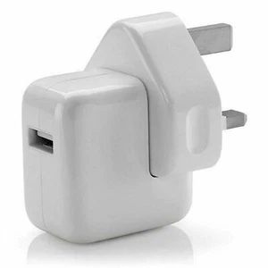 NEW POWER USB MAINS ADAPTOR 10W CHARGER UK PLUG FOR i-Pad i-PHONE SAMSUNG HTC - Picture 1 of 3