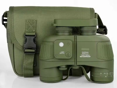 Binóculos: 10 × 50 alta definição com telêmetro infravermelho bússola à prova d'água - Imagem 1 de 4