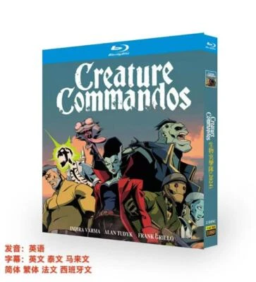 Creature Commandos Season 1 (2024) TV Series 2-Disc All Region Box Set new - Imagen 1 de 2