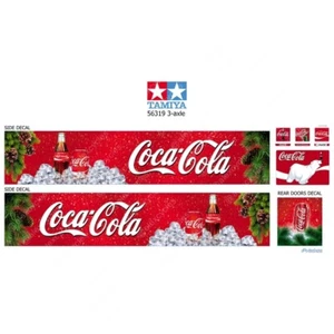 56319 Tamiya 14th Scale Reefer Box Trailer ROOF Christmas Decals Stickers 56302 - Picture 1 of 7