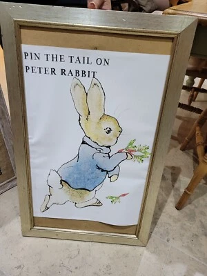 Peter Rabbit Game-Pin the Tail On Peter Rabbit Poster - Image 1 of 3