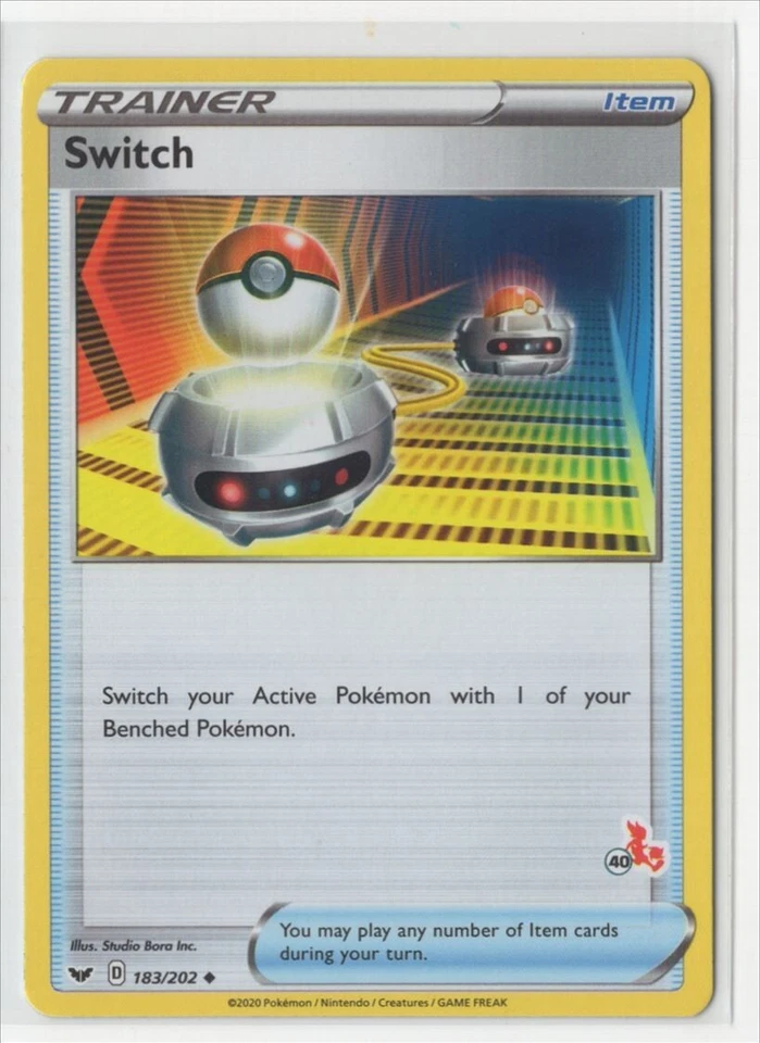 Pokemon Battle Academy - Switch 183/202 Cinderace Stamp #40 - Image 1 of 1