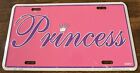 Princess Novelty Booster License Plate Cute Girl Cutie Spoiled Rotten Pink Royal