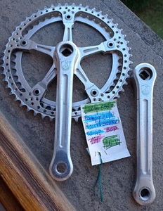CAMPAGNOLO RECORD CRANKSET BCD 151 GUARNITURA VINTAGE - Picture 1 of 10