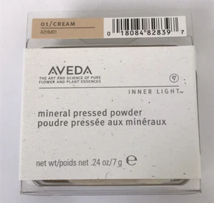 AVEDA MINERAL PRESSED POWDER INNER LIGHT CREAM 01 Discontinued - Picture 1 of 2