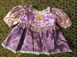 Build A Bear Clothes Disney Princess Rapunzel Tangled Purple Gown Dress - Picture 1 of 2