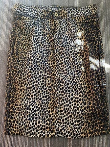 Dolce and Gabbana Women’s Cheetah Print Mini Skirt Size 25 - Picture 1 of 11