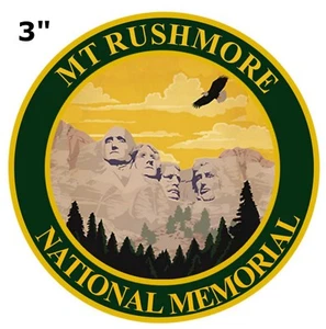 MT. Rushmore National Memorial Patch Iron-On Embroidered Applique Nature Badge - Picture 1 of 12