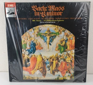 Bach Mass in B Minor Klemperer 3LP Box - Picture 1 of 9