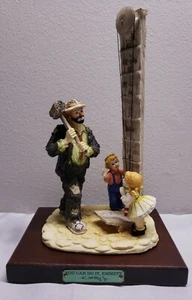 RARO EMMETT KELLY JR DE COLECCIÓN ""PUEDES HACERLO"". FIGURA DE PORCELANA EMMETT - Imagen 1 de 12
