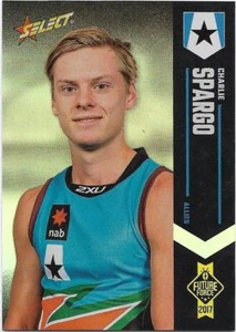 2017 Future Force Silver Rainbow Parallel (21) Chjarlie SPARGO Melbourne - Picture 1 of 1