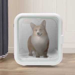 Asciugacapelli per Cani 800W Temperatura Regolabile Toelettatura Cani Soffiatore con Pettine - Foto 1 di 18