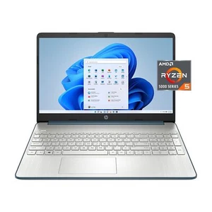 NEU HP 15,6" FHD Laptop, AMD Ryzen 5 5500U, 8GB RAM, 256GB SSD, 15-ef2729wm - Bild 1 von 5