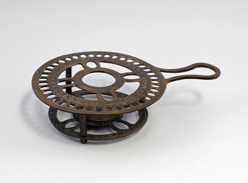 9977354 Wärmender Rechaudwärmer Messing brüniert - Bild 1 von 1