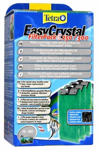 TETRA EASY CRYSTAL CARBON FILTER PACK 250 300 TETRA FISH TANK AQUARIUM MEDIA - Picture 1 of 1