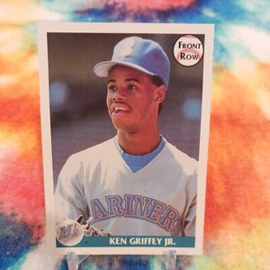 1991 Front Row Ken Griffey Jr. Charter Member Seattle Mariners HOF Gold foil 
