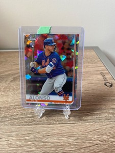 2019 Topps Chrome Sapphire Pete Alonso RC #475 New York Mets