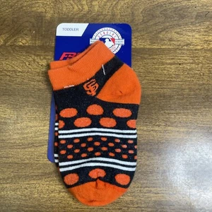 San Francisco Giants Infant Socks MLB FBF Sports licensed Size 0-3 NOS Orange - Picture 1 of 4