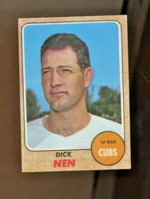 1968 Topps #591 Nen High number Crease free but has corner wear - Image 1 of 2