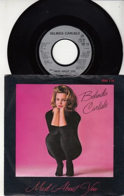 BELINDA CARLISLE (GO-GO'S) - MAD ABOUT YOU - UK IMPORT 45 WPS- GREAT SHAPE Foto 1 de 2
