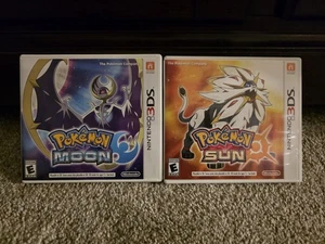 Pokémon Sonne und Mond für den Nintendo 3DS mit Anleitungen und Hüllen (getestet) - Bild 1 von 5