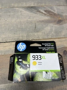 NEW HP #933XL CN056AN Yellow Ink Cartridge GENUINE nov 2025 - Picture 1 of 2