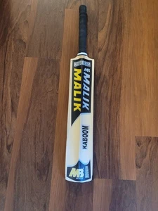 MB Malik Tape & Tennis Ball Cricket Bat "Kaboom" - Picture 1 of 3