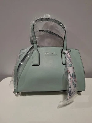 Nine West Women's Baby Blue Size Medium Convertible Crossbody Satchel - Image 1 of 4