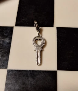Thomas Sabo Key to my Heart Love Romance Moving In Silver Charm Pendant - Picture 1 of 3