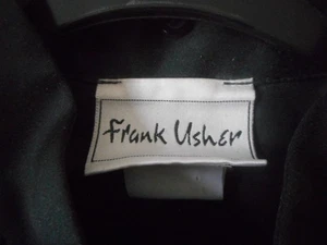 Frank Usher Vintage Black Sequin Evening Wear Top ~ UK 12 ~ Cruise/Ball/Wedding - Picture 1 of 9
