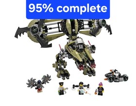 LEGO Ultra Agents 70164 Hurricane Heist - ~95% Complete, 2 Minifigs, Manual