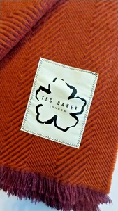 Lujoso TED BAKER LONDON suave multicolor envoltura/chal tiro - Imagen 1 de 3