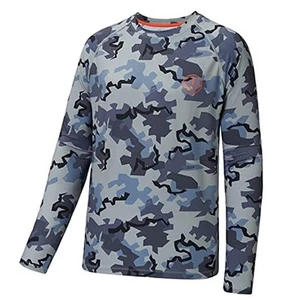 Men's Hunting Sun Shirt UPF 50 Lightweight Camo Performance Long Sleeve - Picture 1 of 6