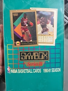 1990-91 Skybox Series II 2 Basketball Factory Sealed Box 36 Packs Michael Jordan - Picture 1 of 1