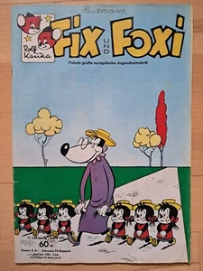Rolf Kauka´s Fix + Foxi Nr.351 von 1962 mit Pauli + Mischa - Original Comicheft - Picture 1 of 3