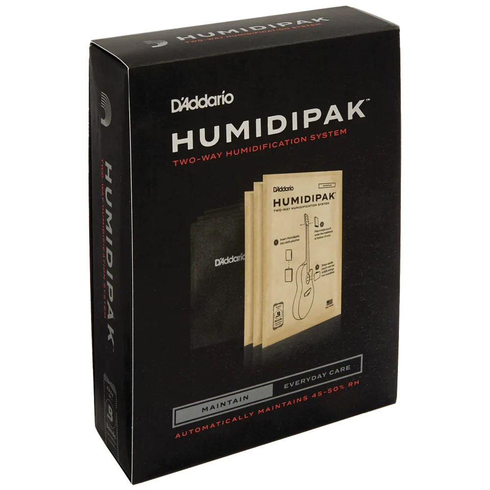 D'Addario HUMIDIPAK MAINTAIN Automatic Humidity Control System Part # PW-HPK-01