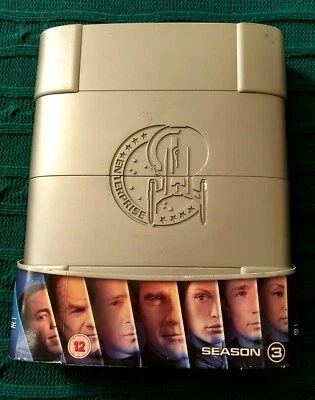 STAR TREK ENTERPRISE - SEASON 3 - DVD REGION-2, LIKE NEW, FREE POST + TRACKING - Image 1 of 4