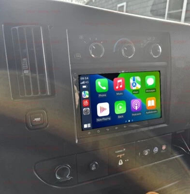 For Chevrolet Express Van 2008-2019 8" Apple Carplay Radio Android 14 GPS WIFI - Image 1 of 4